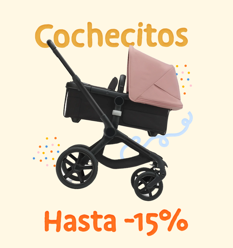 Cochecitos en descuento en quincena del bebe